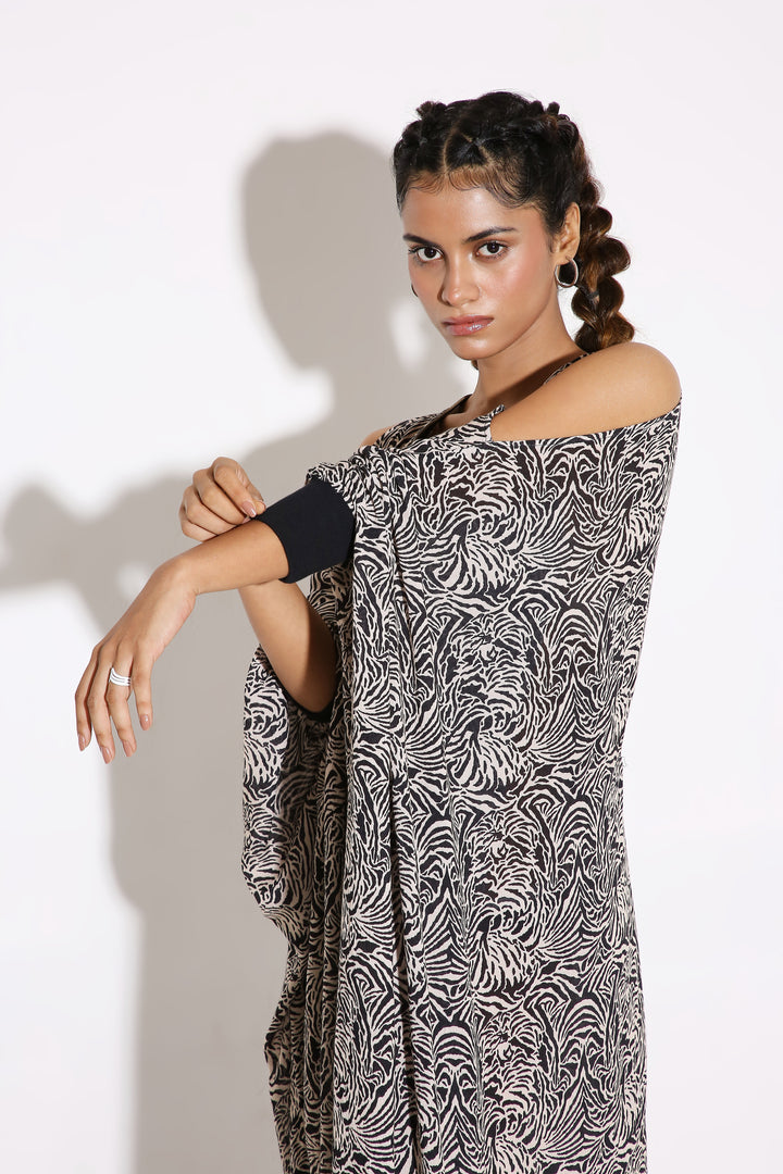 Animal Flow - Kaftan-Kaftan - Monokrom