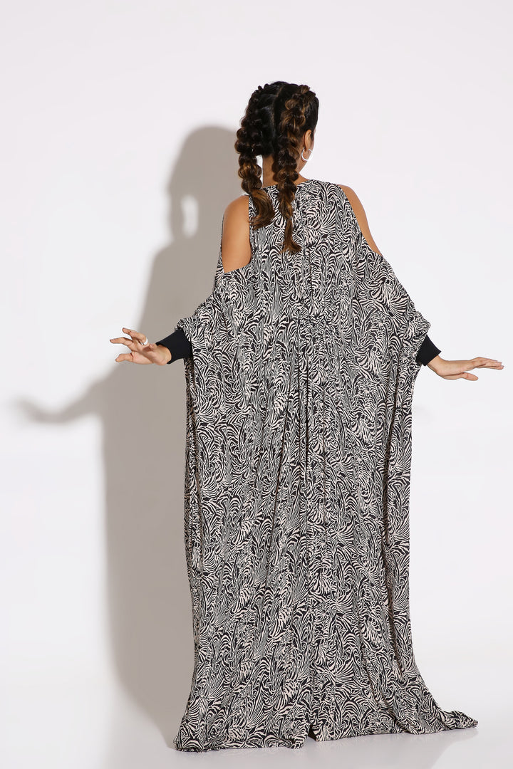 Animal Flow - Kaftan-Kaftan - Monokrom