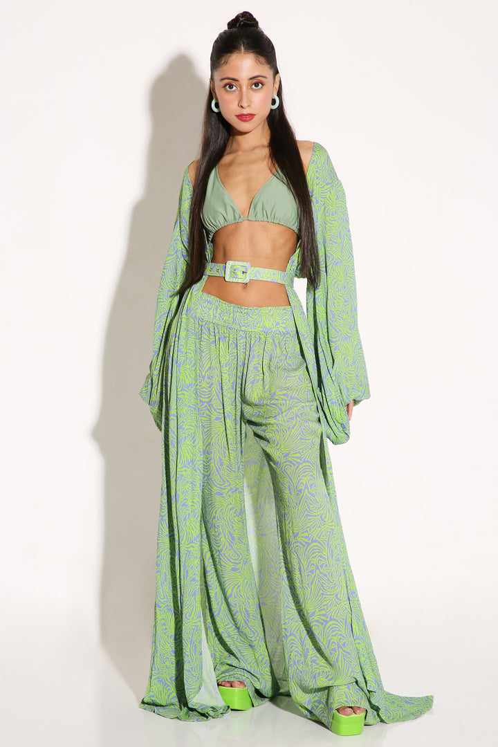 Main Character - Cape Overlay-Kaftan - Monokrom