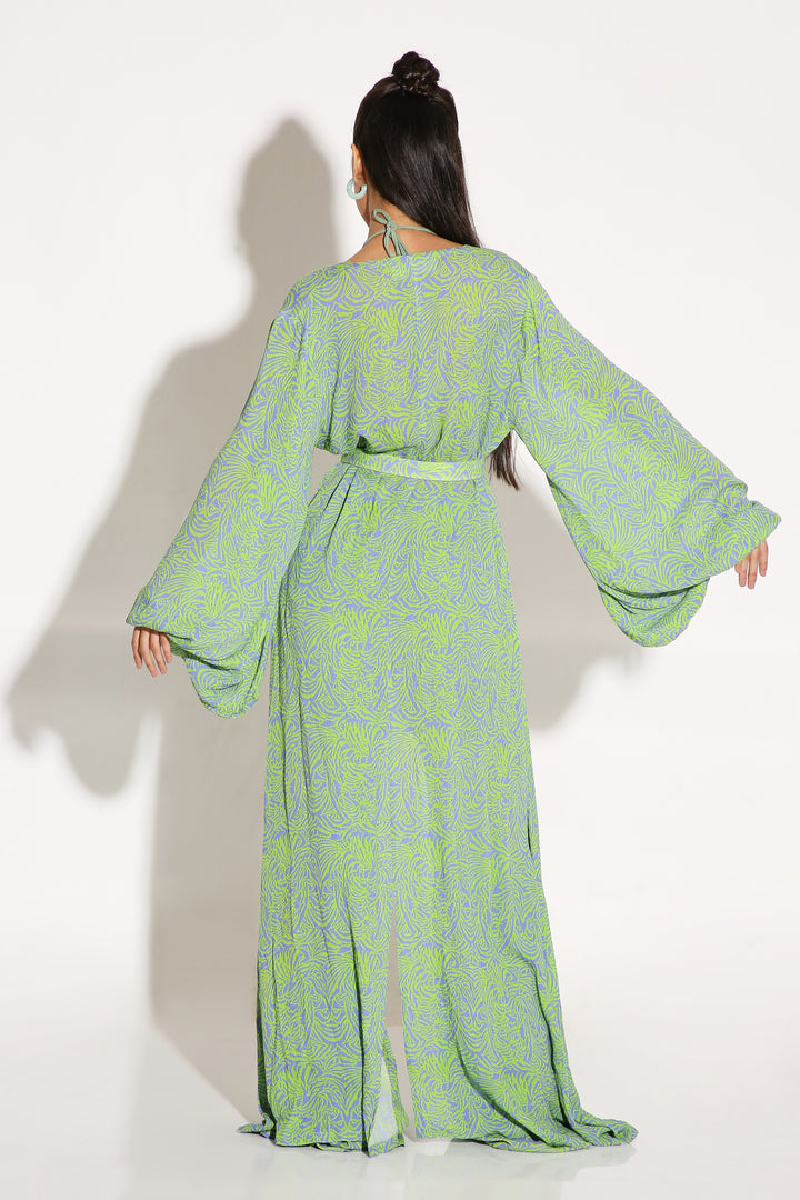 Main Character - Cape Overlay-Kaftan - Monokrom