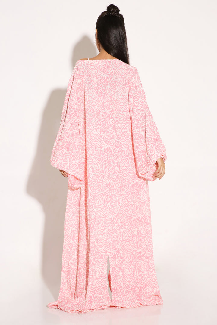 Main Character - Cape Overlay-Kaftan - Monokrom