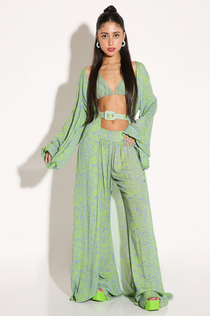 Woodstock Pants - Bootcut Pants-Pants - Monokrom
