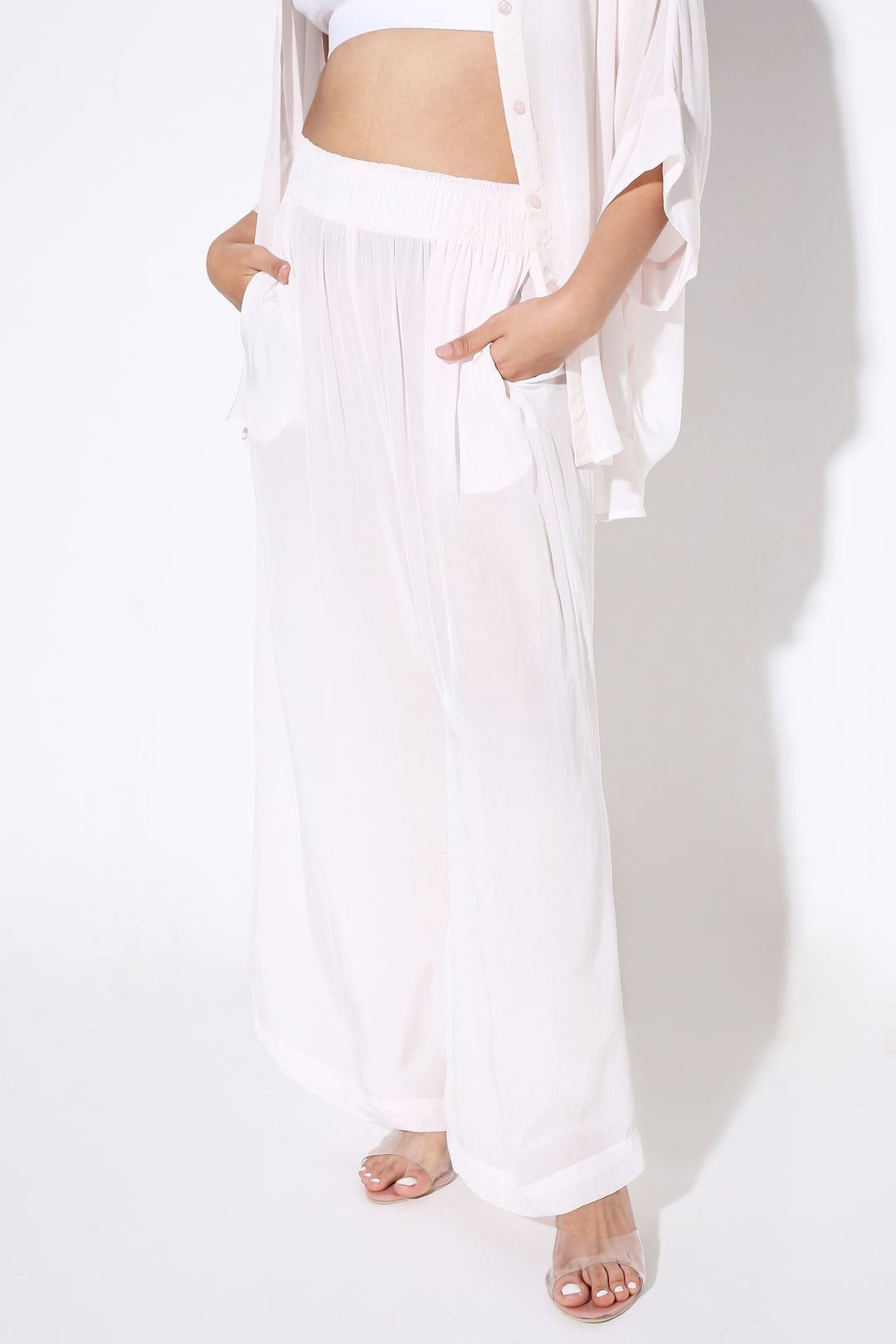 Relaxed Fit Pants - Solid-Pants - Monokrom