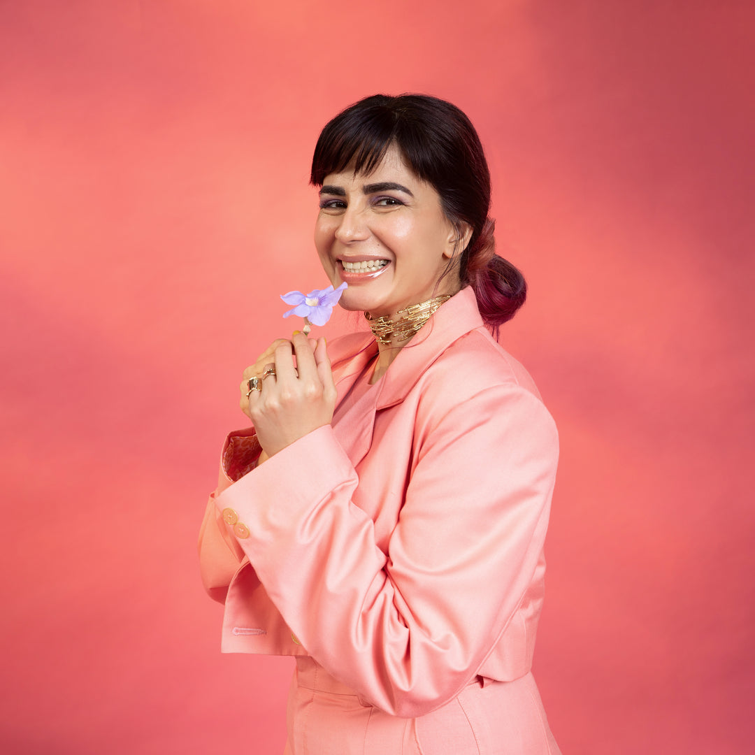 Kirti Kulhari Wearing Spaced Out Bodysuit - Solid-bodysuits - Celebrity - Monokrom