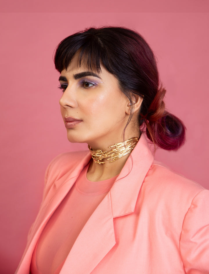 Kirti Kulhari Wearing Bombshell Bralette - Solid-bralettes - Celebrity - Monokrom