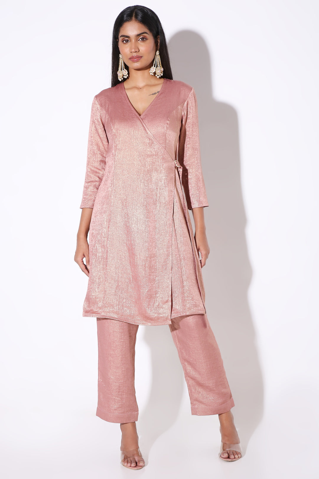 Angrakha Kurta-Kurta - Monokrom