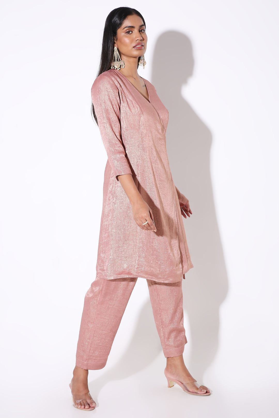 Angrakha Kurta-Kurta - Monokrom