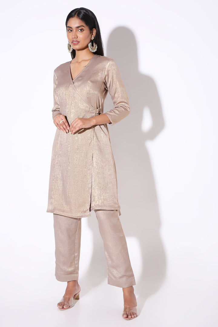 Angrakha Kurta-Kurta - Monokrom