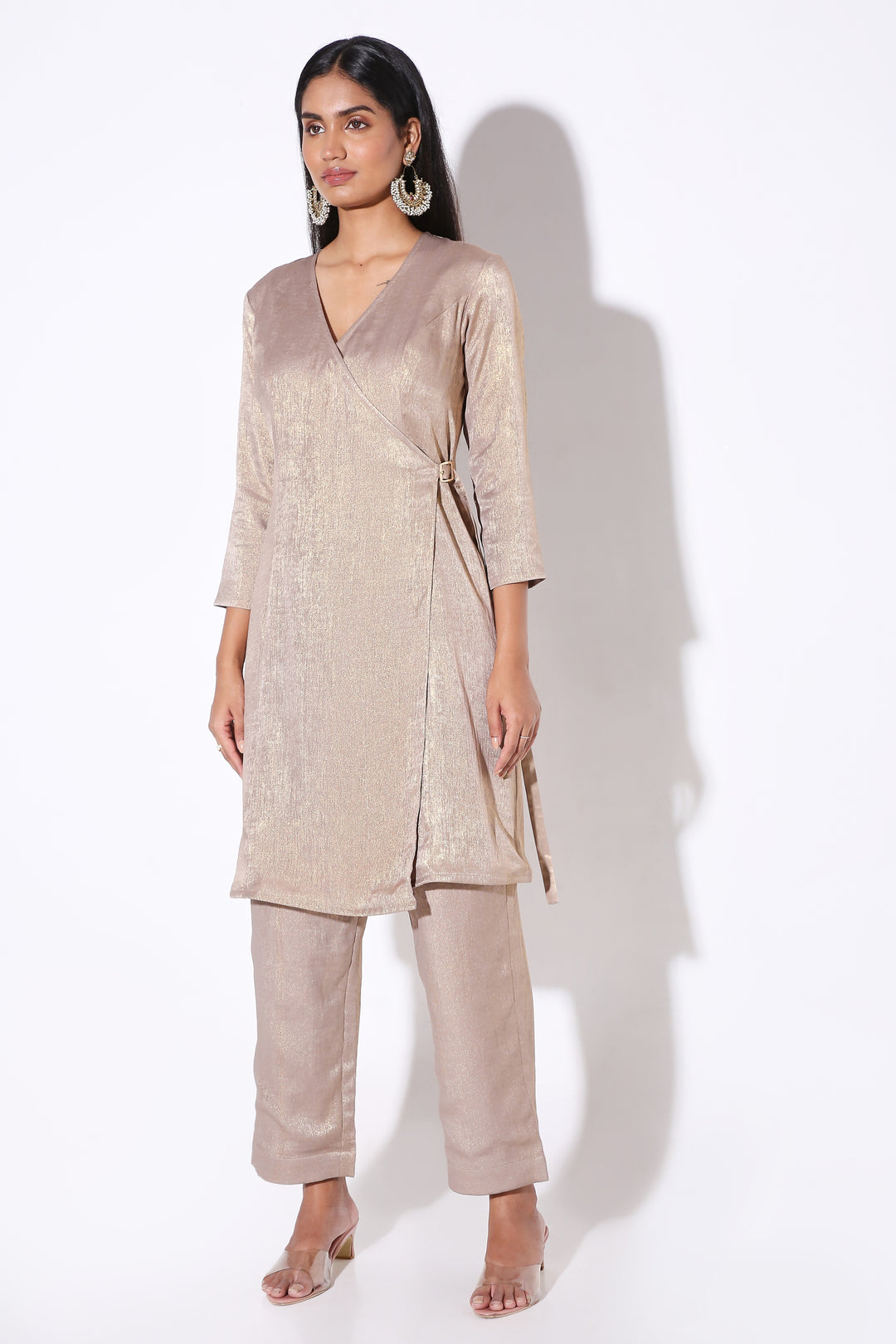 Angrakha Kurta-Kurta - Monokrom