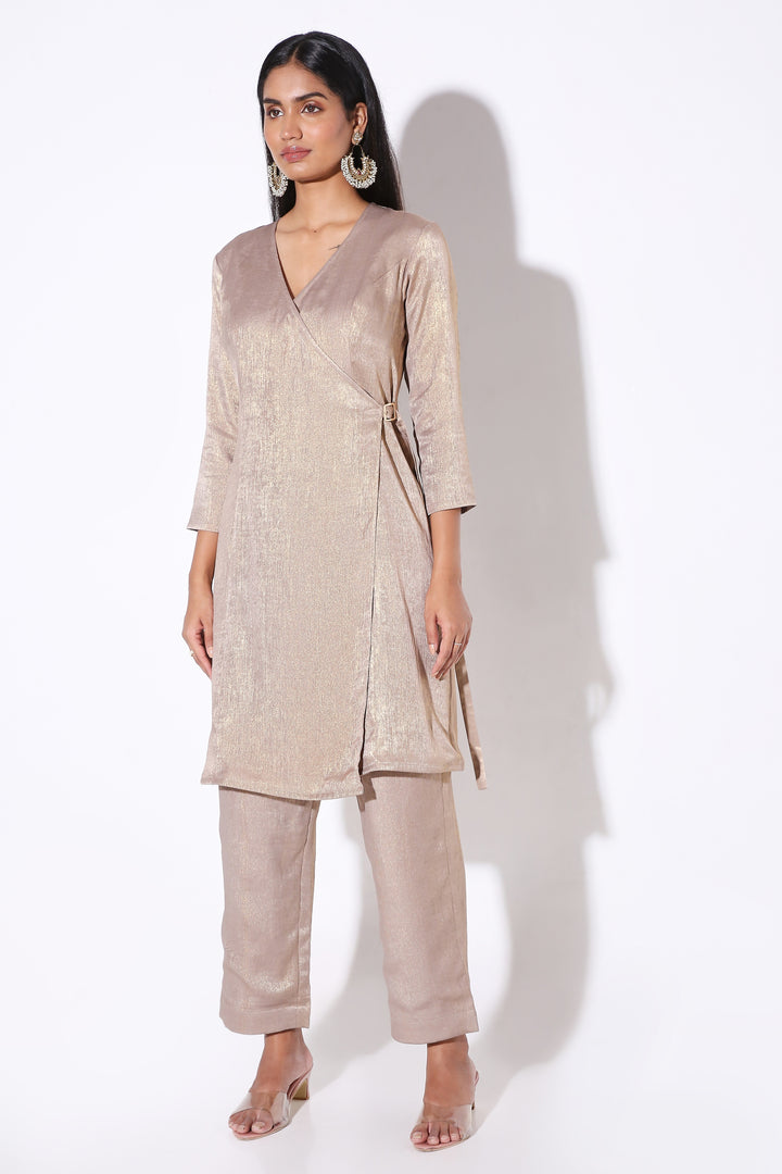 Angrakha Kurta-Kurta - Monokrom