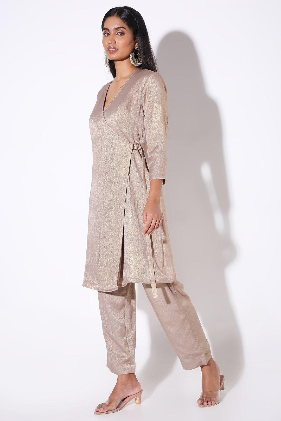 Angrakha Kurta-Kurta - Monokrom
