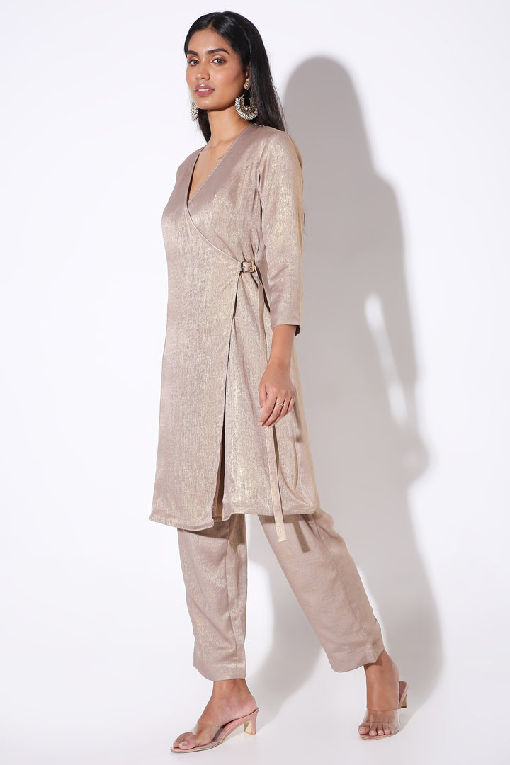 Angrakha Kurta-Kurta - Monokrom