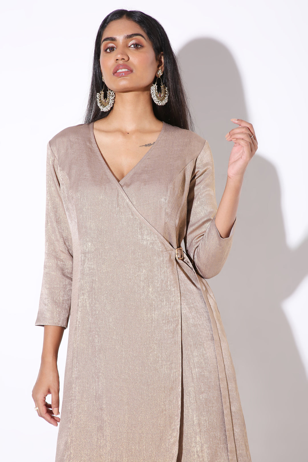 Angrakha Kurta-Kurta - Monokrom