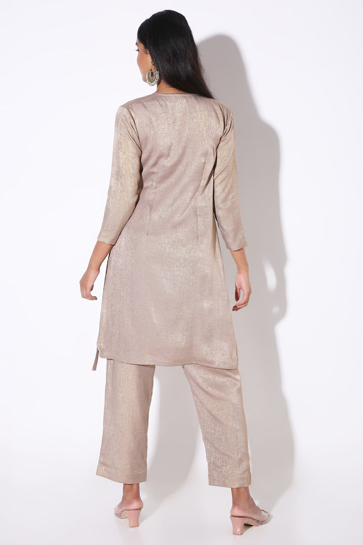 Angrakha Kurta-Kurta - Monokrom
