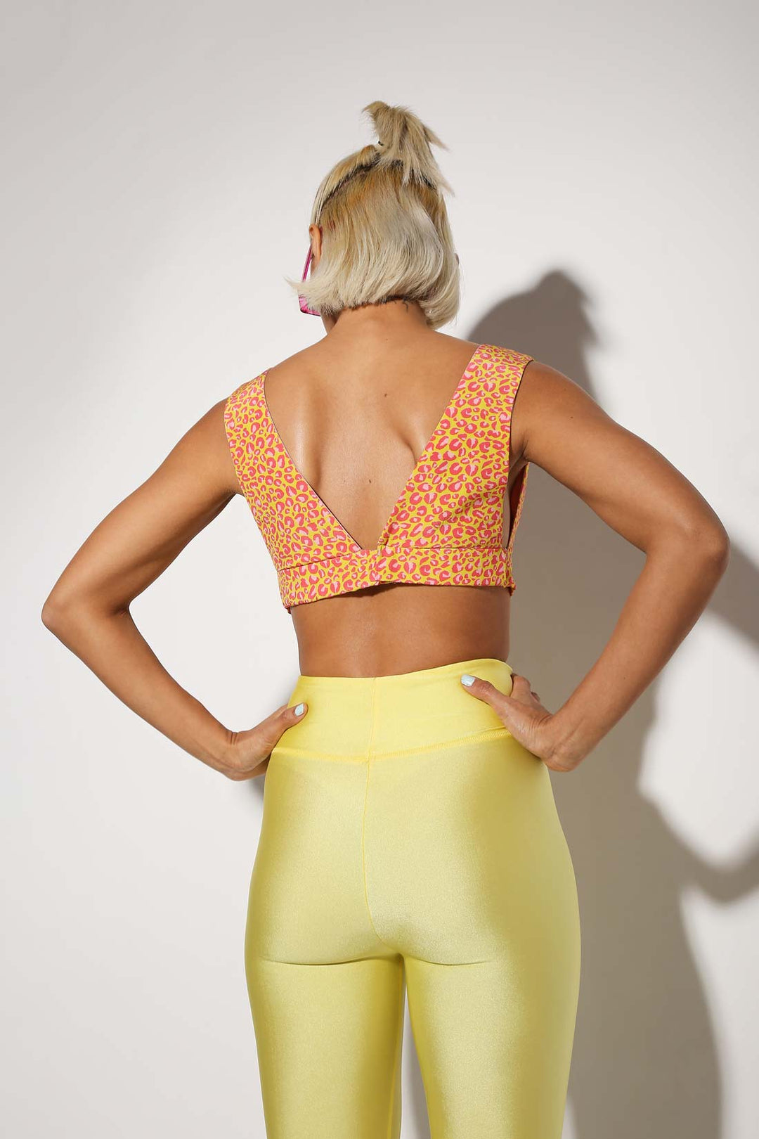 Bombshell - V Neck Bralette - Print-bralettes - Monokrom