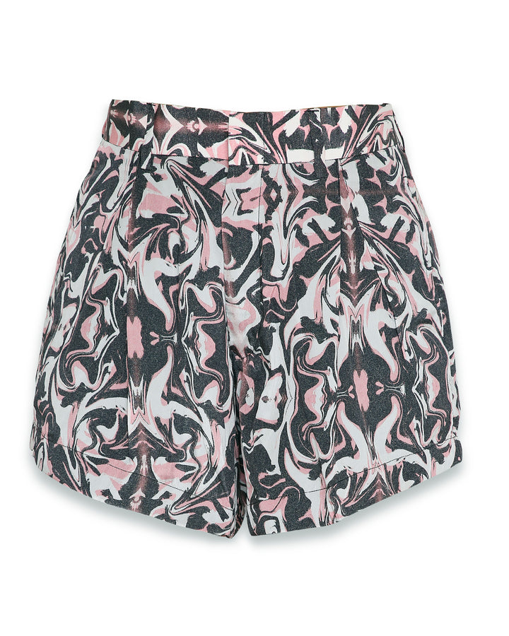 Boomer Bloomers (Flared Shorts) - Crepe - Print-shorts - Monokrom