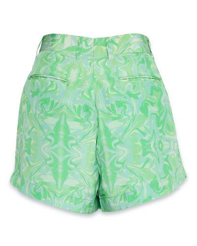 Boomer Bloomers (Flared Shorts) - Crepe - Print-shorts - Monokrom