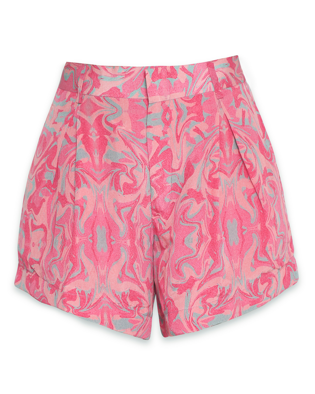 Boomer Bloomers (Flared Shorts) - Crepe - Print-shorts - Monokrom