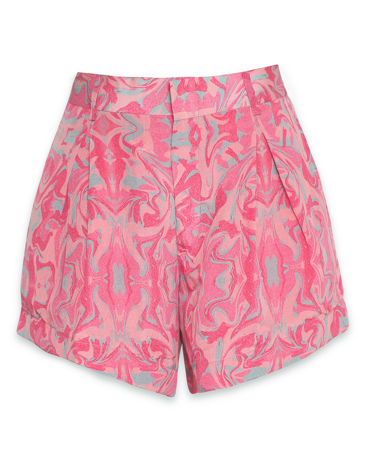 Boomer Bloomers (Flared Shorts) - Crepe - Print-shorts - Monokrom
