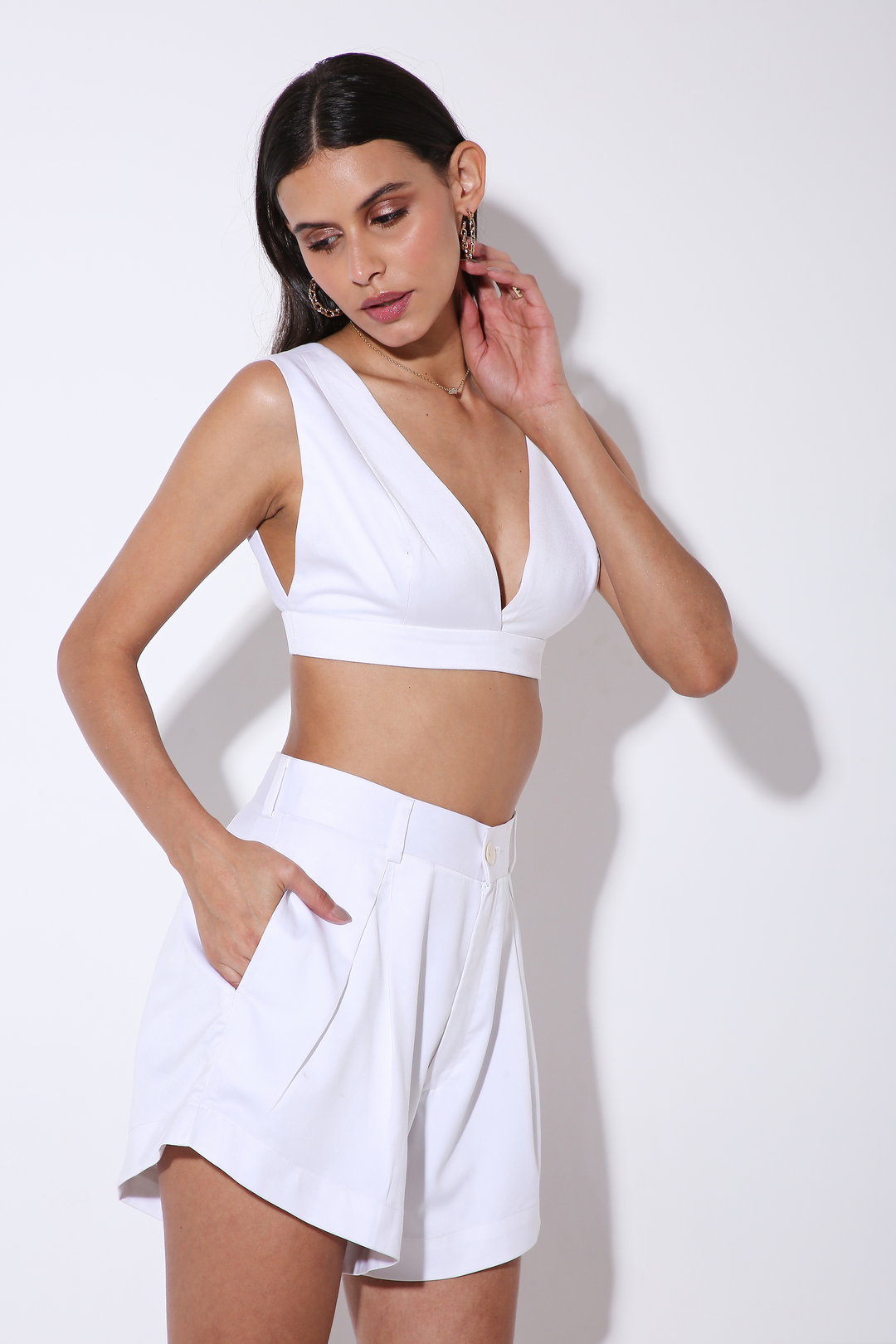 Boomer Bloomers (Flared Shorts) - Solid-shorts - Monokrom