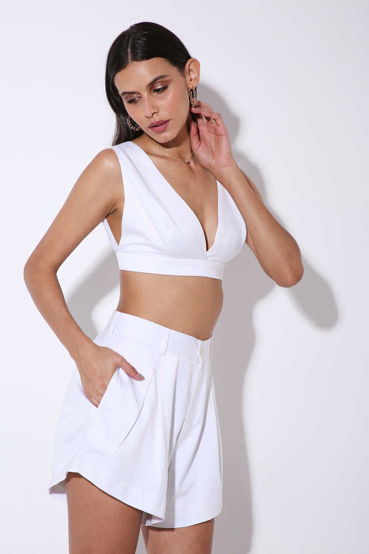 Boomer Bloomers (Flared Shorts) - Solid-shorts - Monokrom