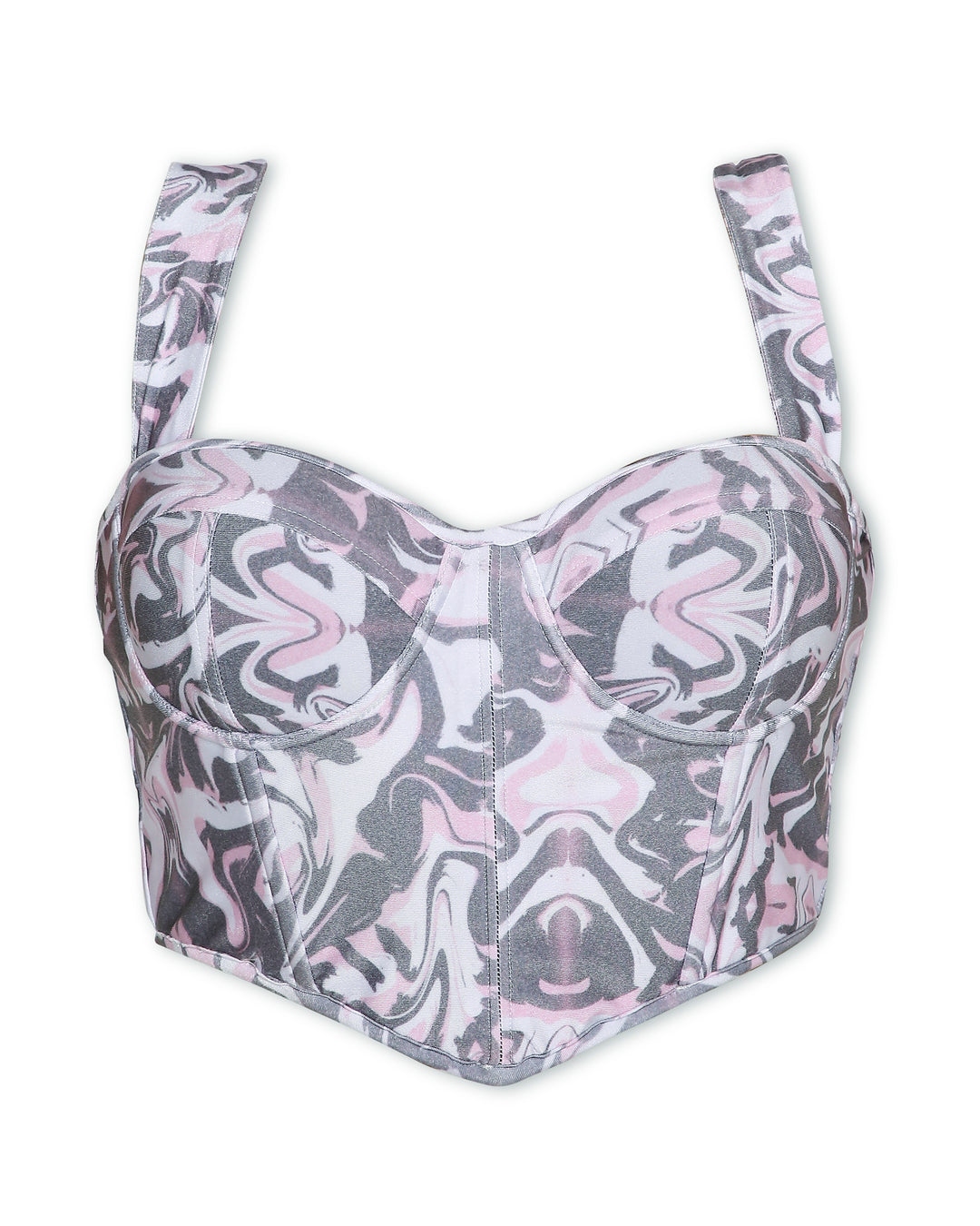 Extravert - Bralette - Print-bralettes - Monokrom