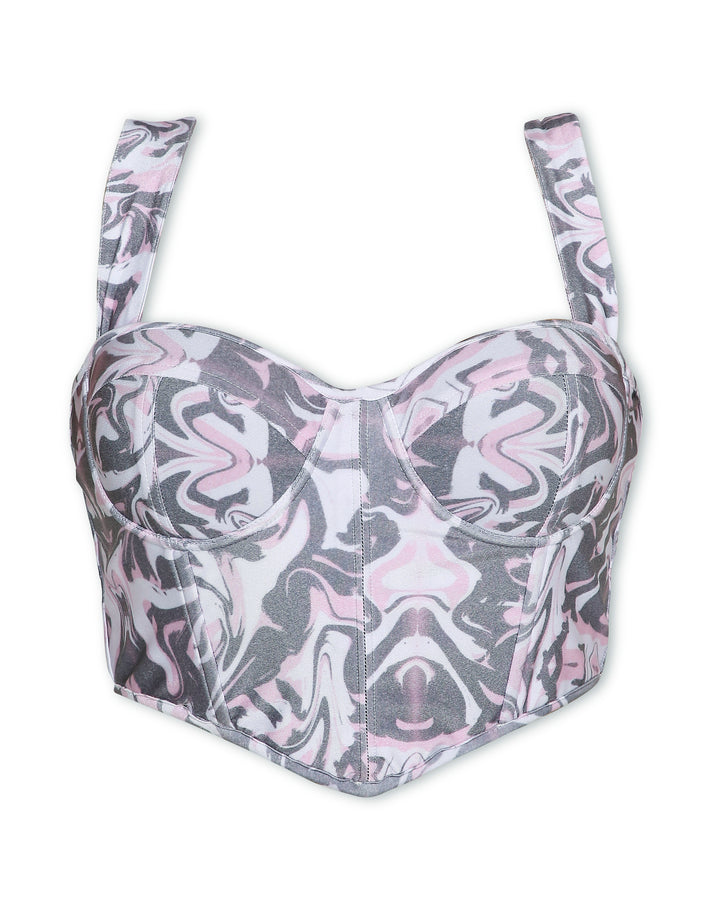 Extravert - Bralette - Print-bralettes - Monokrom