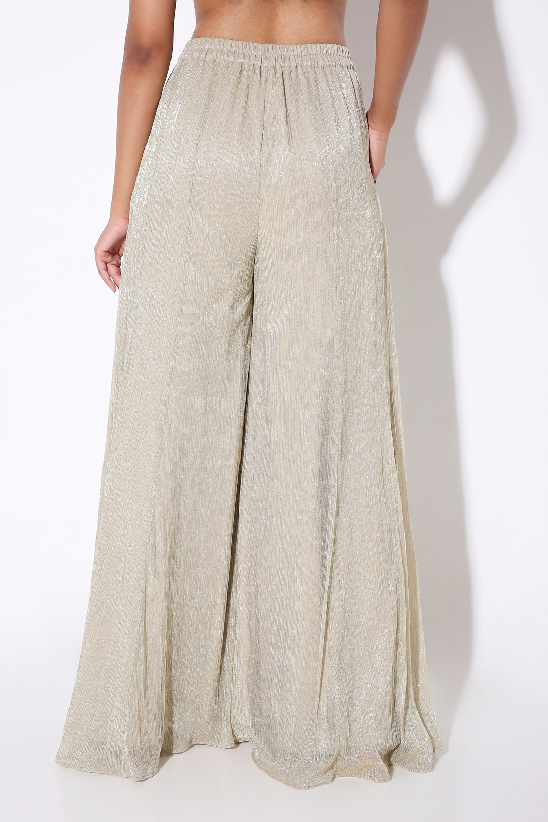Flared Sharara Pants-Pants - Monokrom