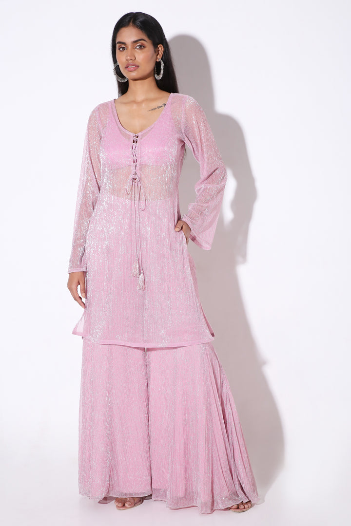 Flared Sharara Pants-Pants - Monokrom