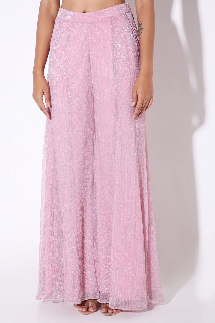 Flared Sharara Pants-Pants - Monokrom