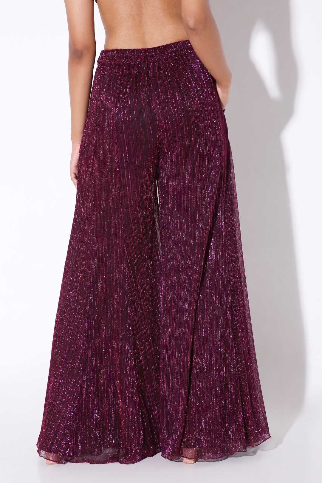 Flared Sharara Pants-Pants - Monokrom
