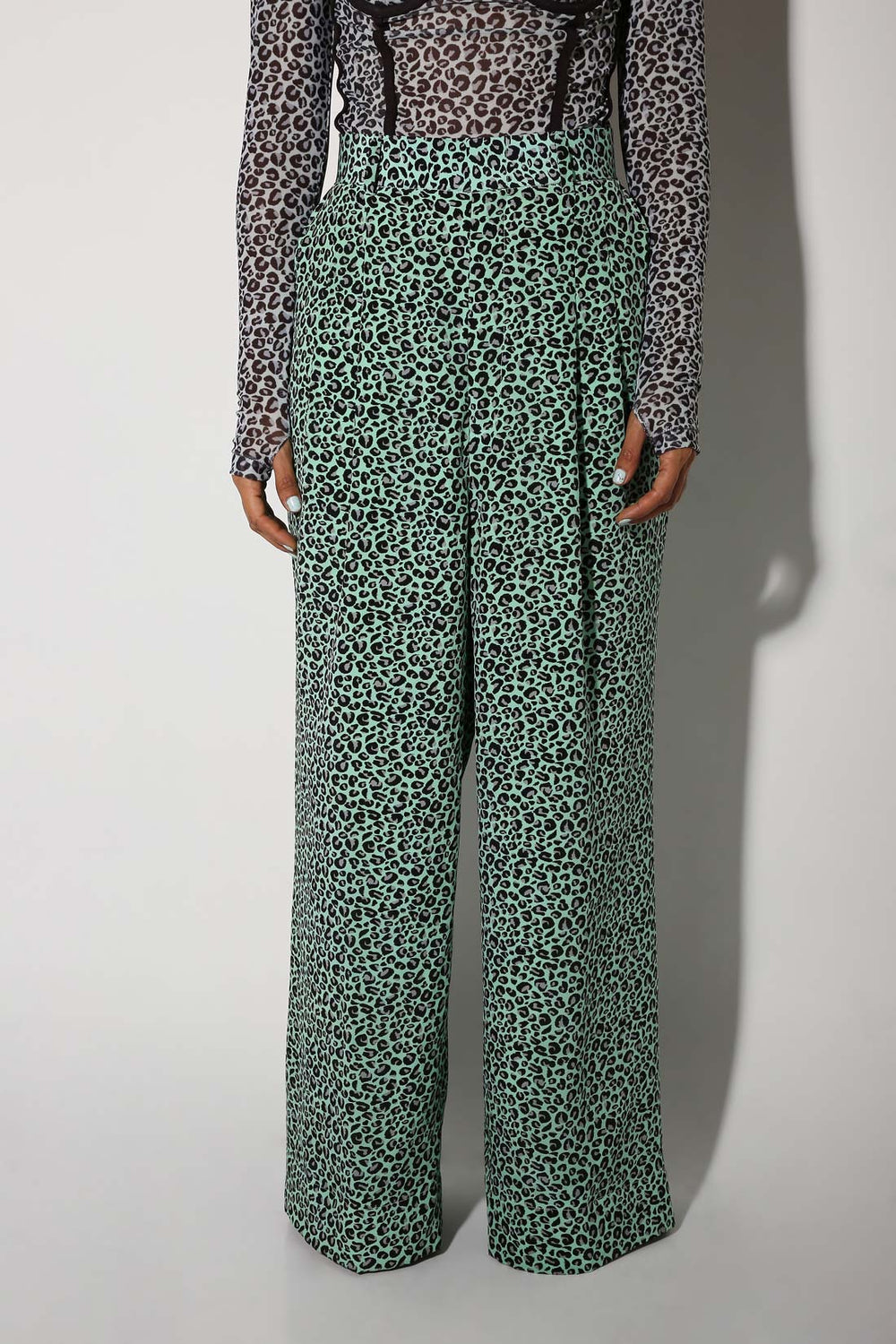 Legs for Days + Vaasket Print ( 2 piece set)-Coord Set - Monokrom