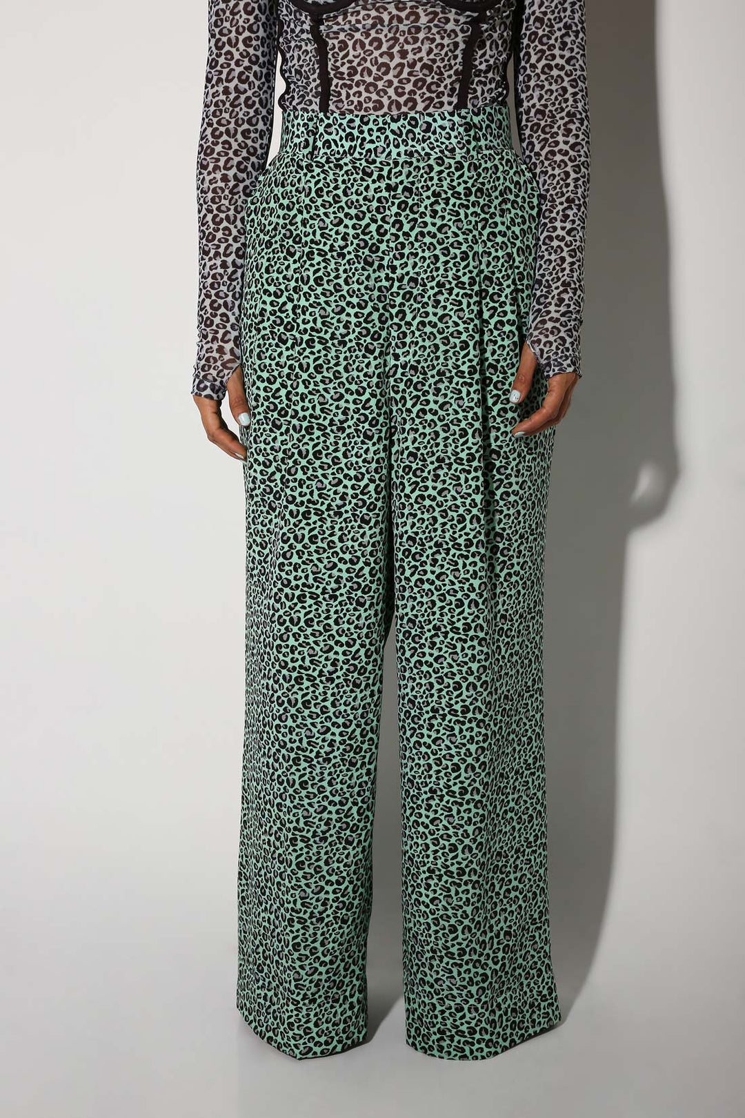 Moxie Blazer + Legs for Days + Vaasket Print ( 3 piece set)-Coord Set - Monokrom