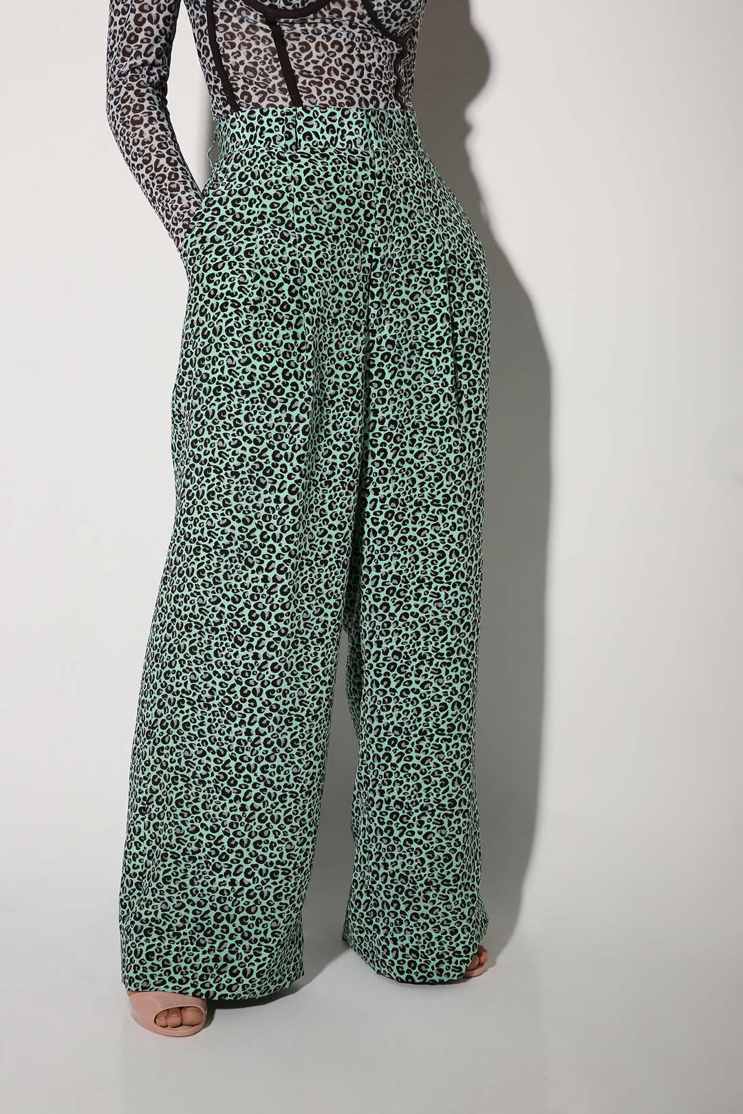 Legs for Days + Vaasket Print ( 2 piece set)-Coord Set - Monokrom
