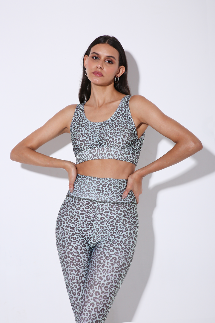 Melby - Sporty Bralette - Print-bralettes - Monokrom