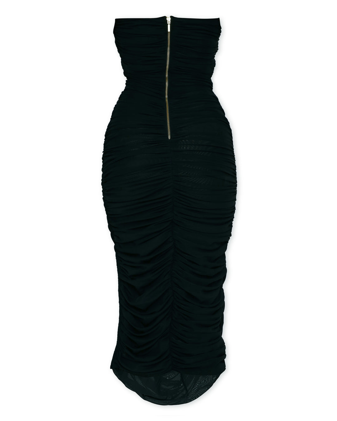 Mesh Tube Dress - Solid-Dresses - Monokrom