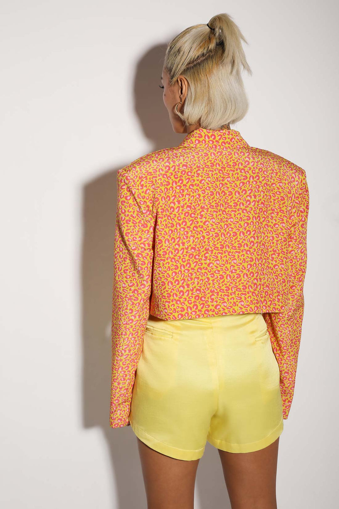 Mini Moxie - Cropped Blazer - Print-blazers - Monokrom