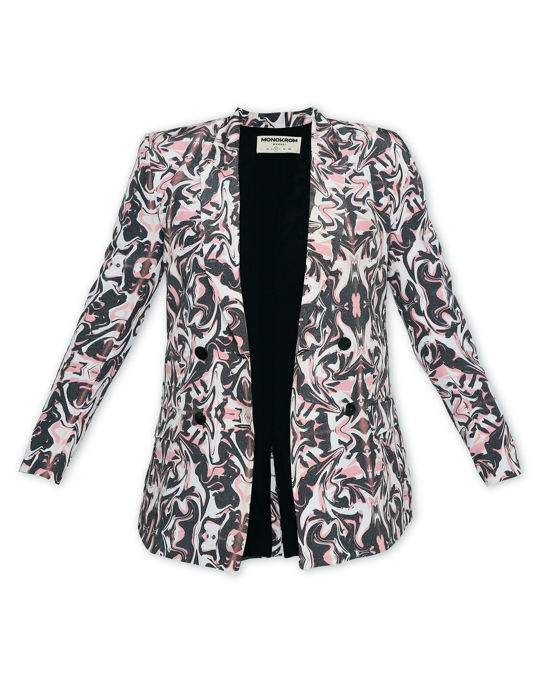 Moxie Blazer - Boxy Blazer - Print-blazers - Monokrom