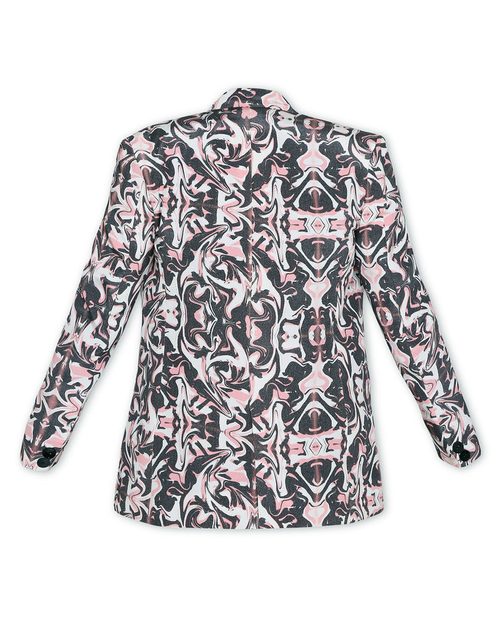 Moxie Blazer - Boxy Blazer - Print-blazers - Monokrom