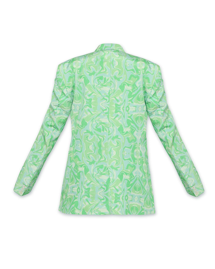 Moxie Blazer - Boxy Blazer - Print-blazers - Monokrom