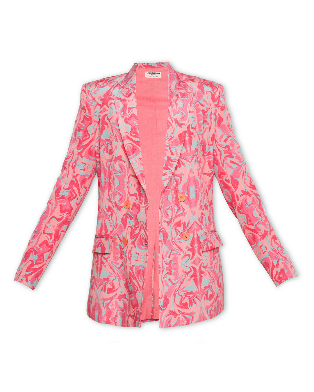 Moxie Blazer - Boxy Blazer - Print-blazers - Monokrom