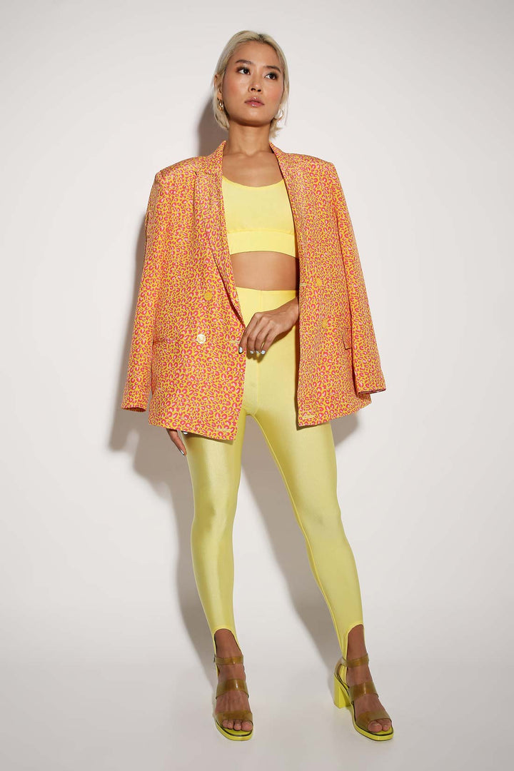 Moxie Blazer + Legs for Days + Vaasket Print ( 3 piece set)-Coord Set - Monokrom