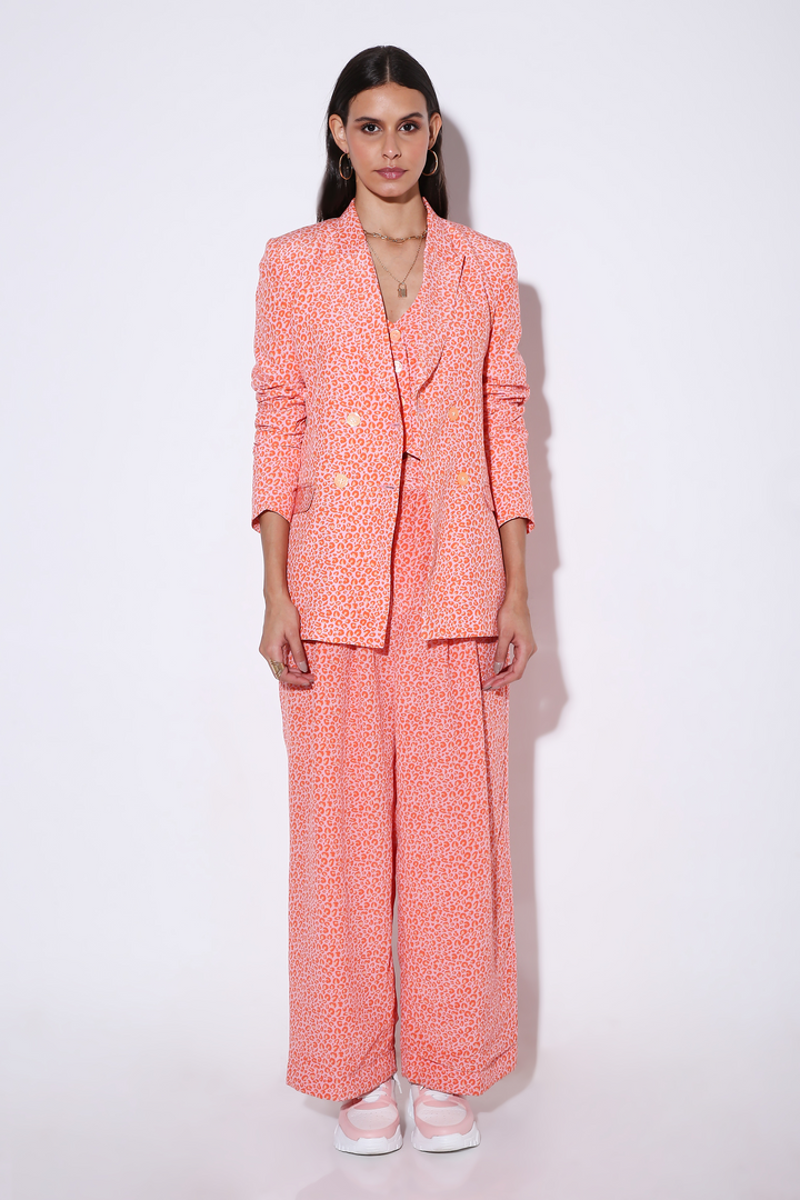 Moxie Blazer - Boxy Blazer - Print-blazers - Monokrom