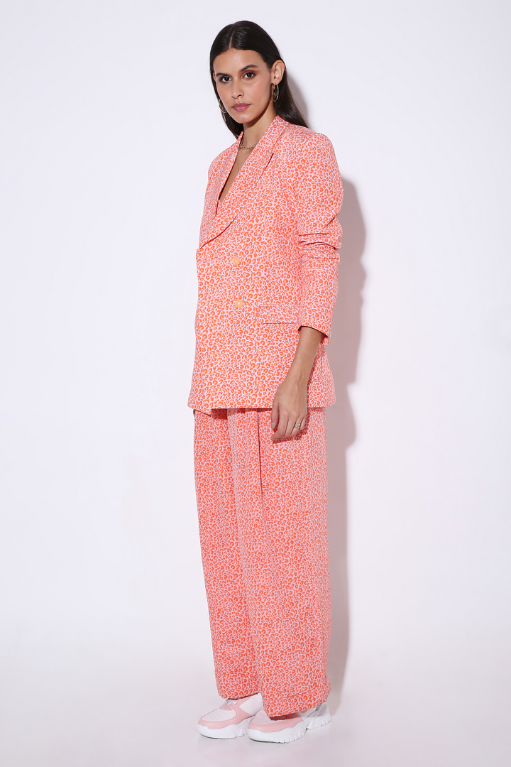 Moxie Blazer - Boxy Blazer - Print-blazers - Monokrom