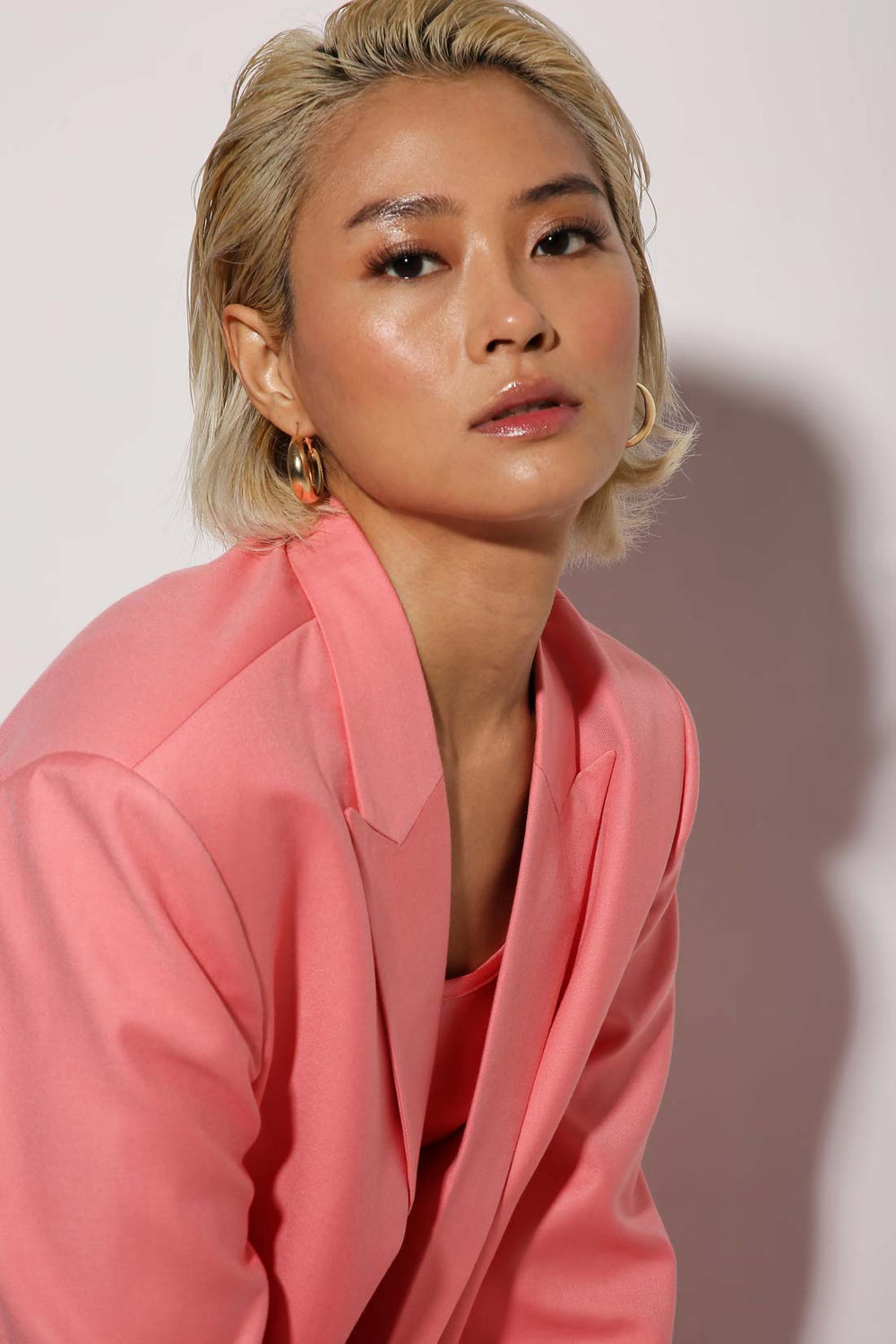Moxie Blazer - Boxy Blazer - Solid-blazers - Monokrom