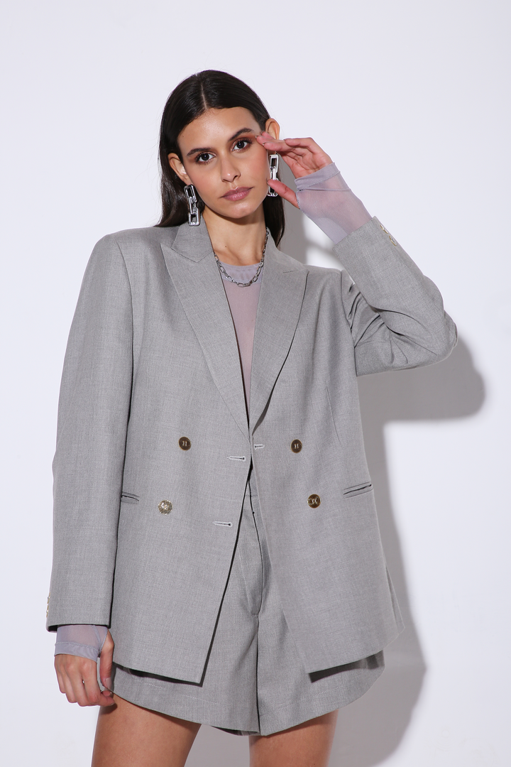 Moxie Blazer - Boxy Blazer - Solid-blazers - Monokrom
