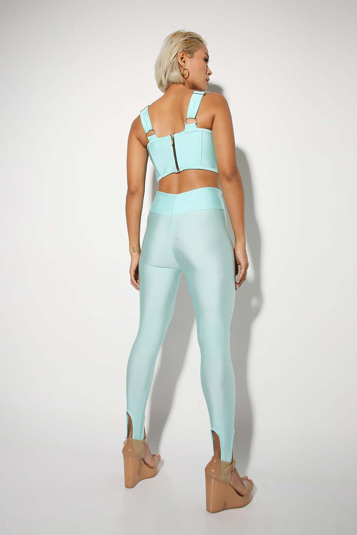 The Fondaa - Leggings with Stirrups - Solid-leggings - Monokrom