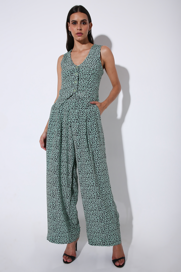 Legs for Days + Vaasket Print ( 2 piece set)-Coord Set - Monokrom